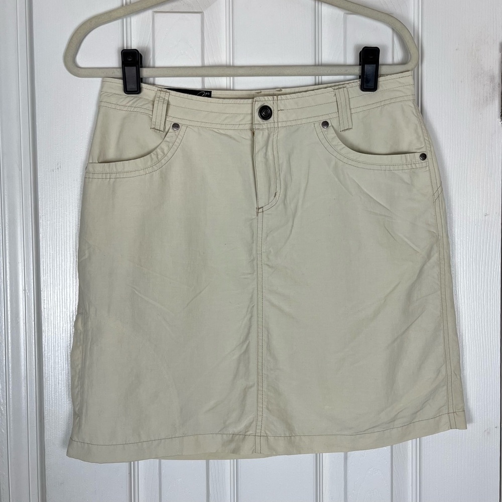 Kuhl Nylon/Cotton Blend Outdoor Cargo Skirt